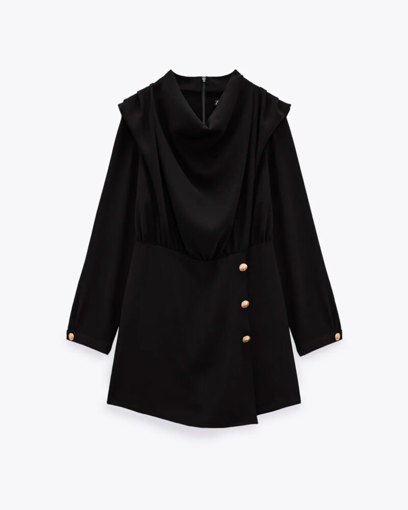 Playsuit With Golden Buttons - Image 3